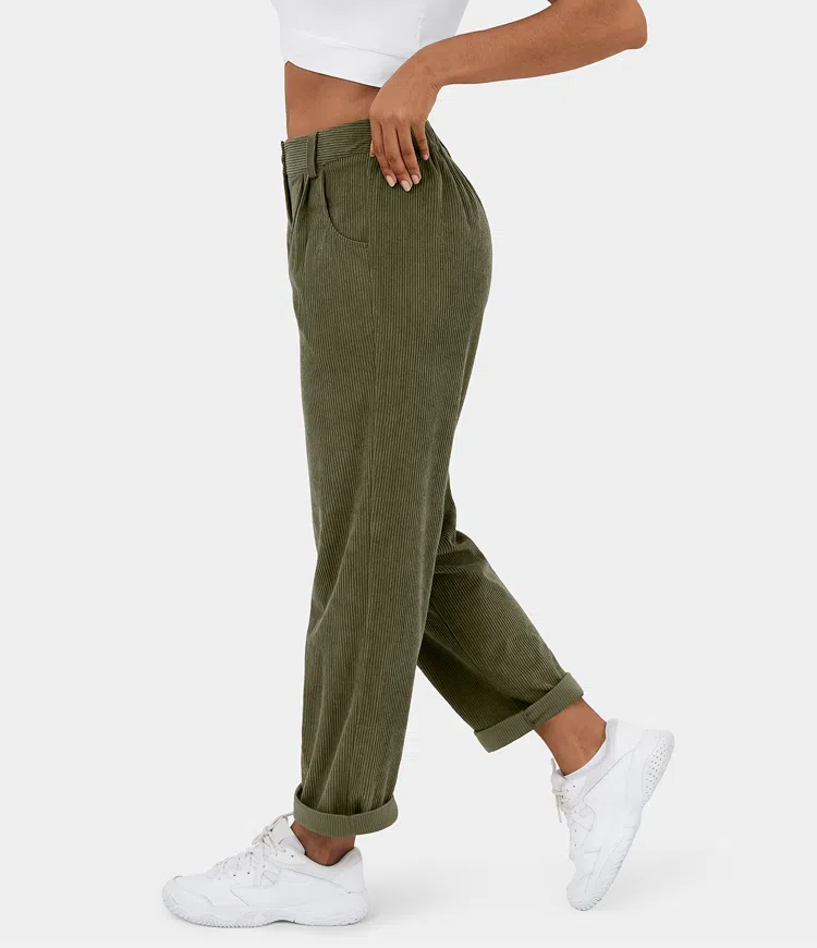 Lana™ | Mid-Height Corduroys