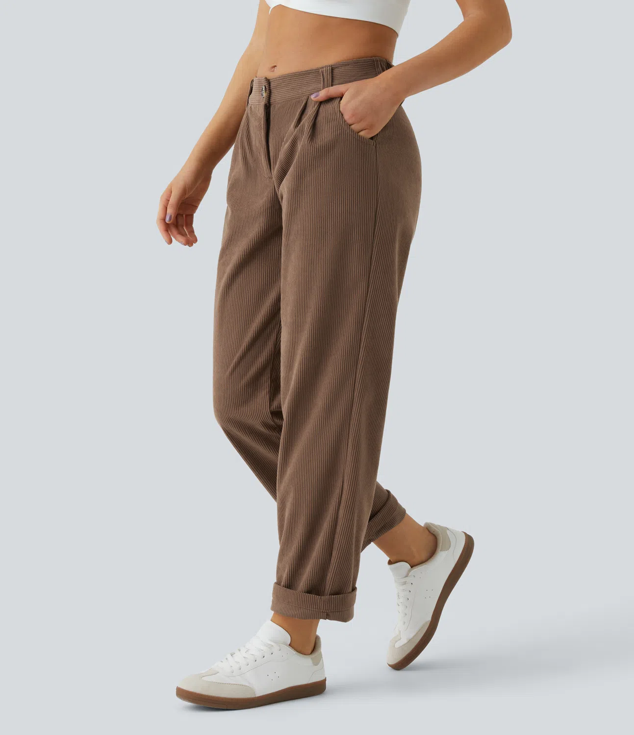 Lana™ | Mid-Height Corduroys