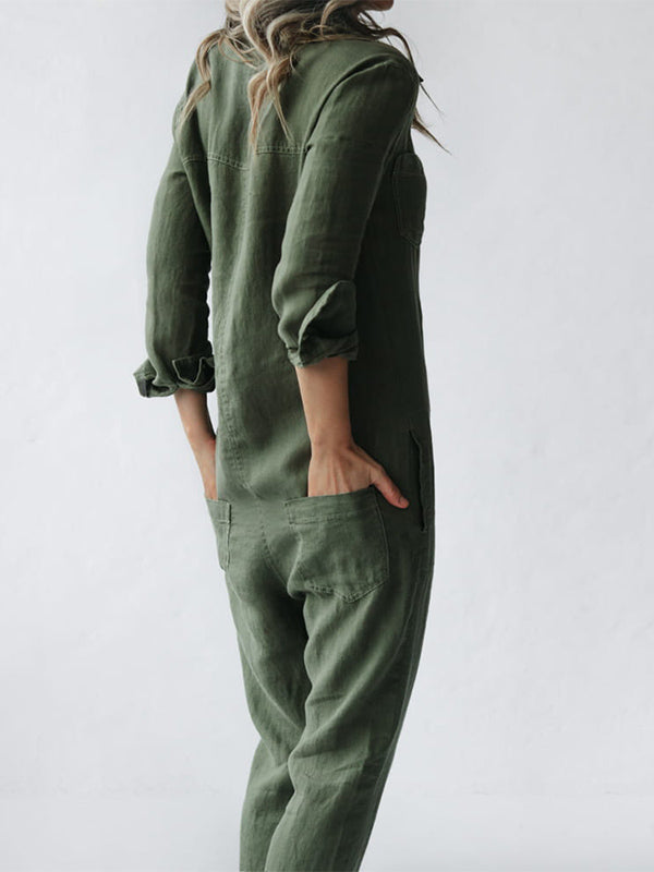 Sydney - Long Sleeve Jumpsuit