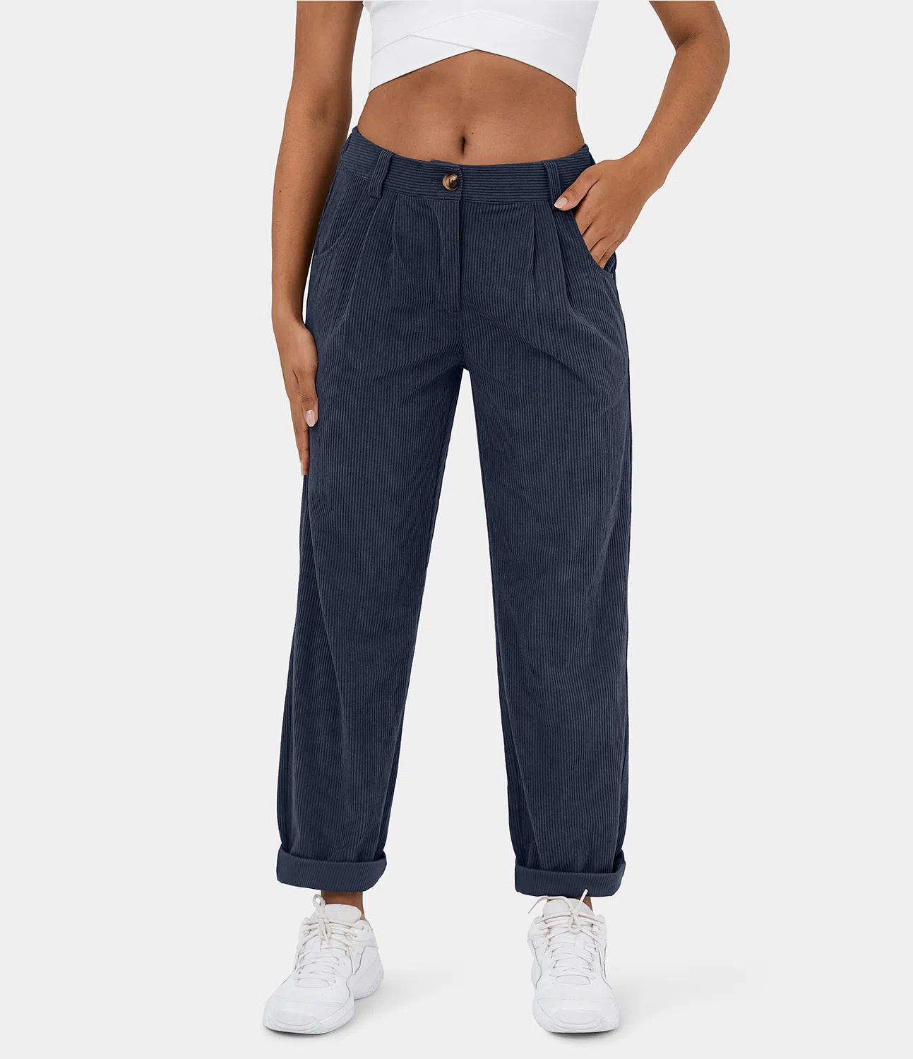 Lana™ | Mid-Height Corduroys