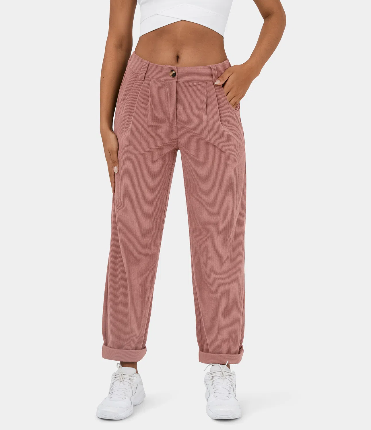 Lana™ | Mid-Height Corduroys