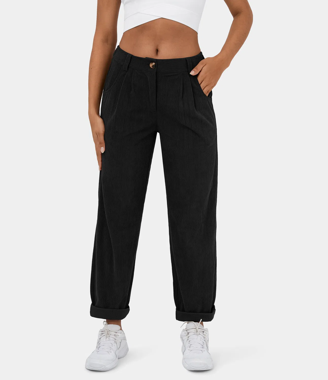 Lana™ | Mid-Height Corduroys