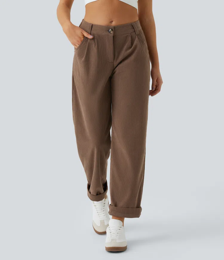 Lana™ | Mid-Height Corduroys