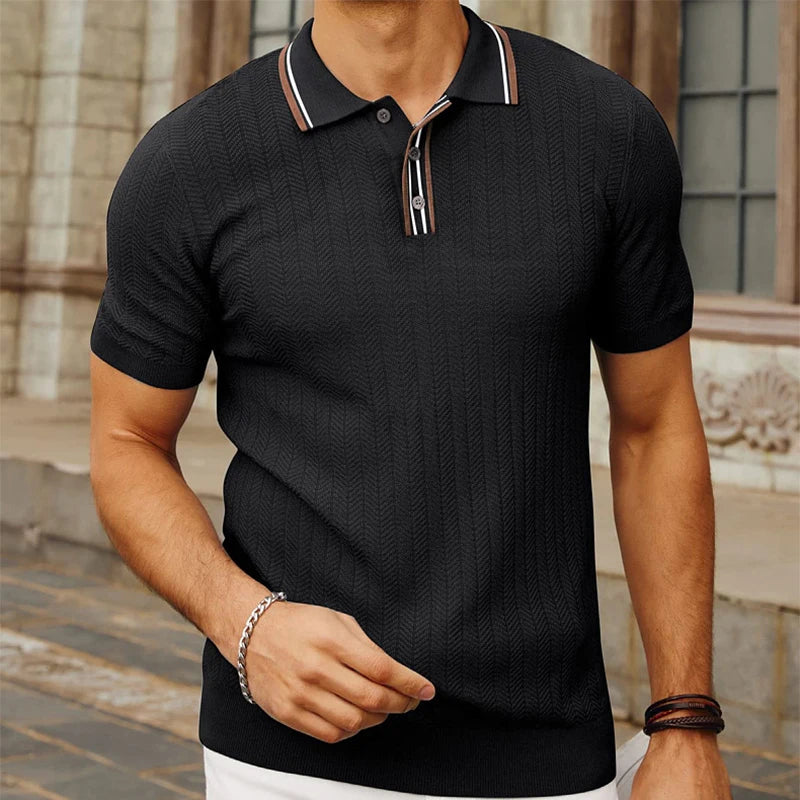 Oliver | Ice Silk Polo Shirt