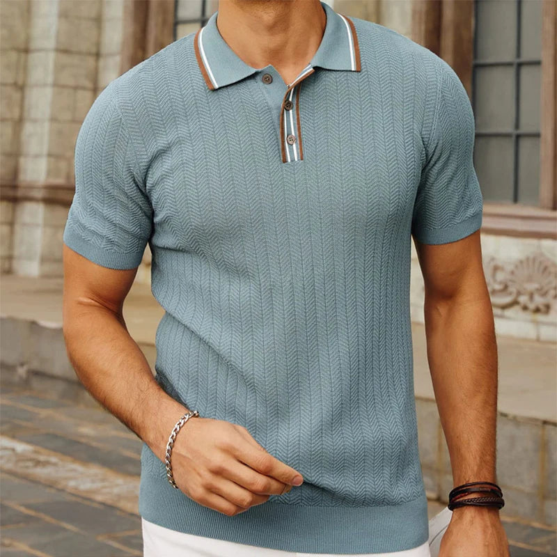 Oliver | Ice Silk Polo Shirt