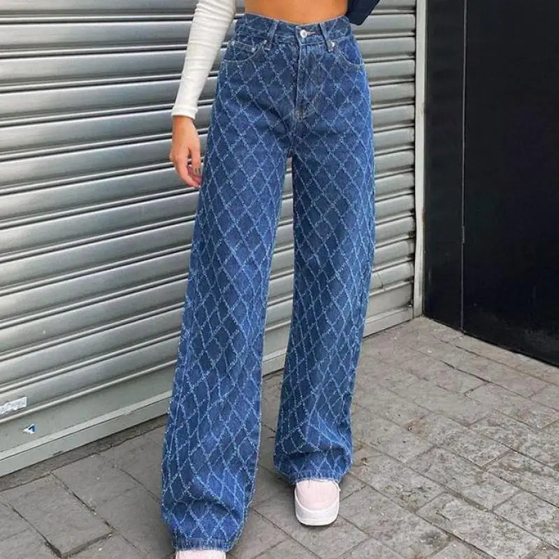 Luca l Diamant former højtaljede jeans