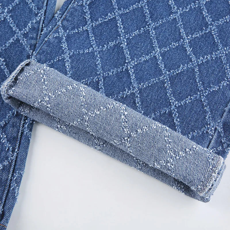 Luca l Diamant former højtaljede jeans