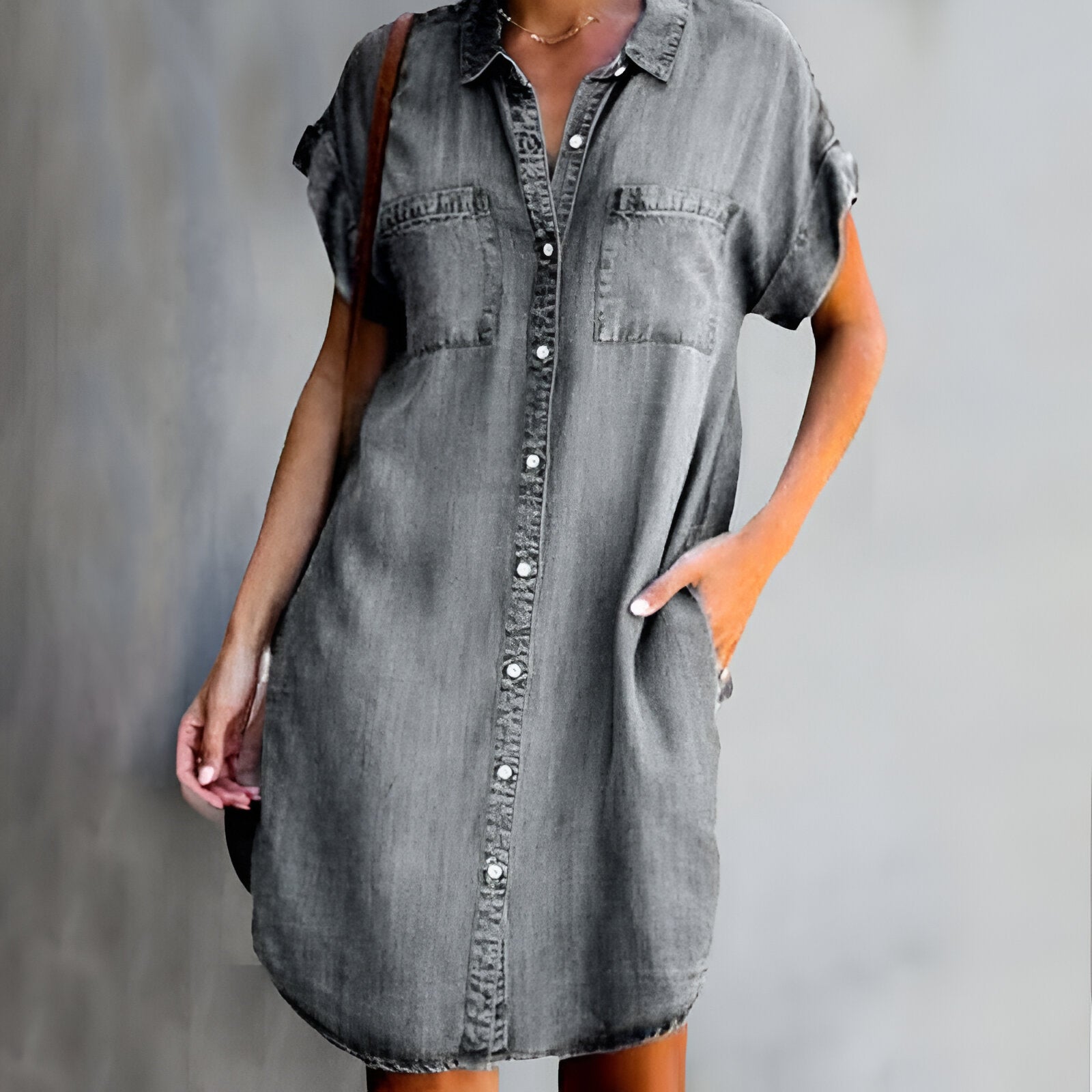Paulina | Denim kjole