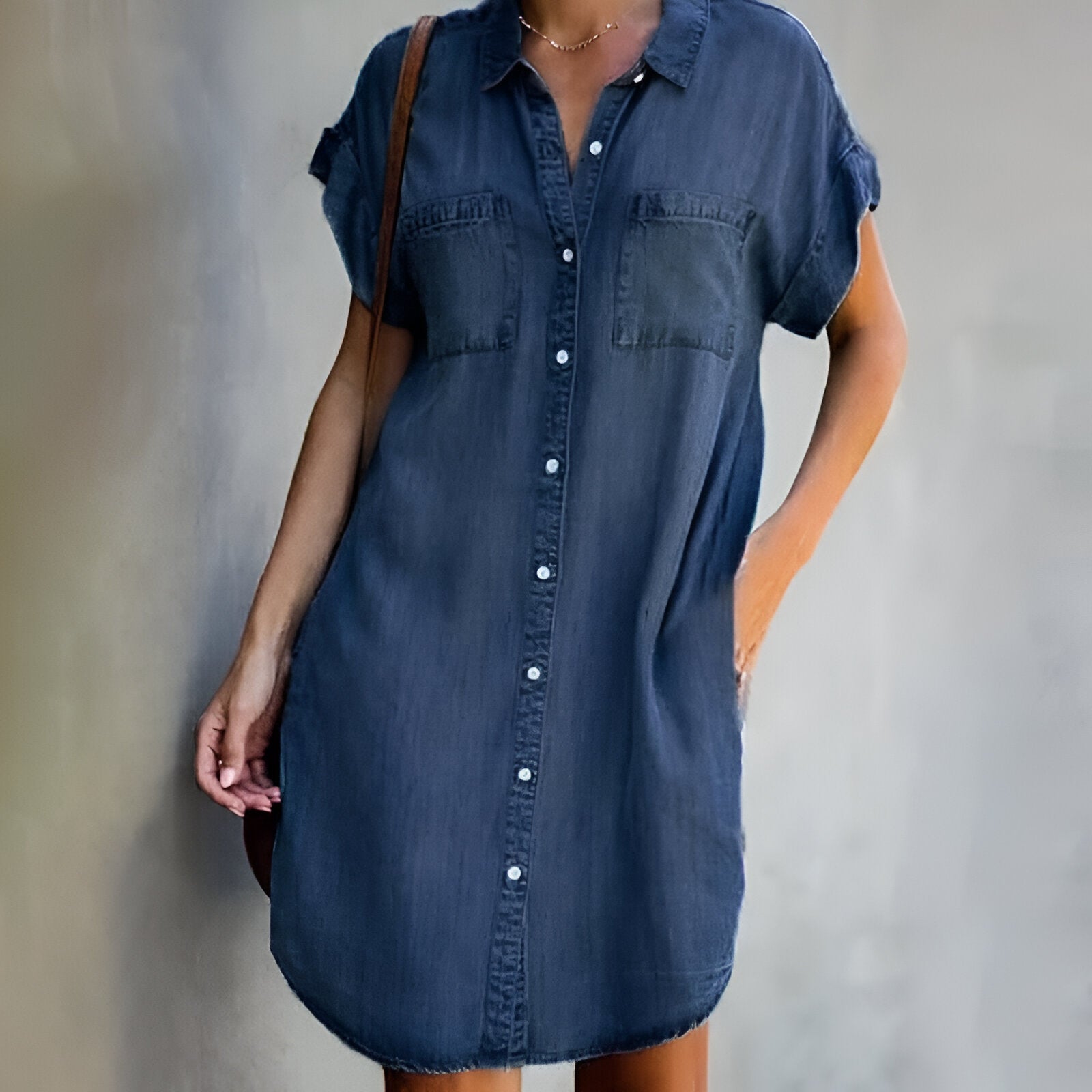 Paulina | Denim kjole