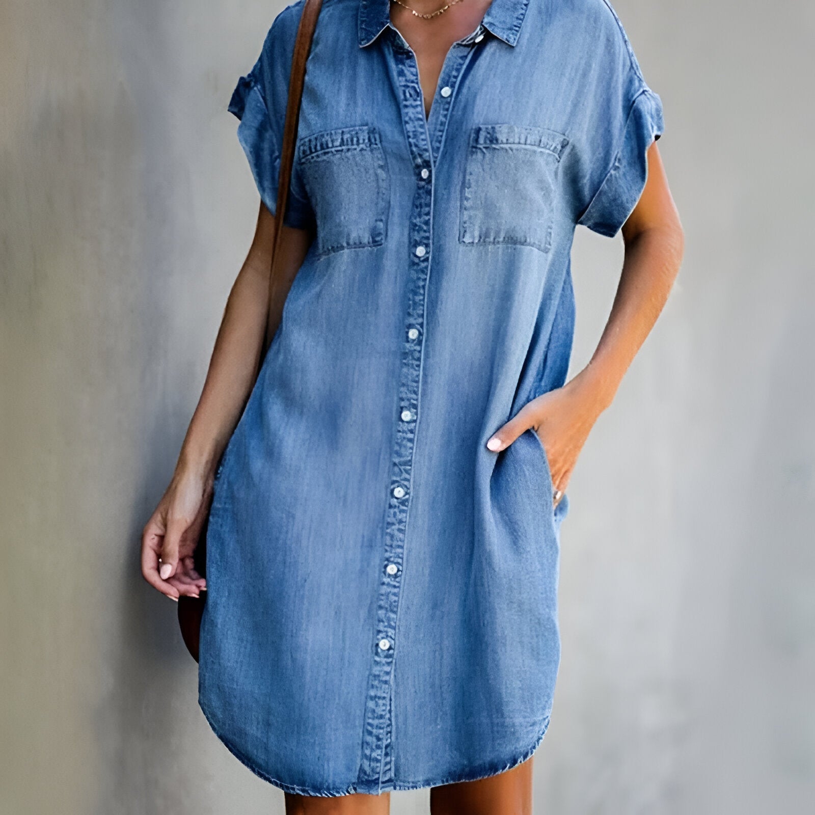 Paulina | Denim kjole
