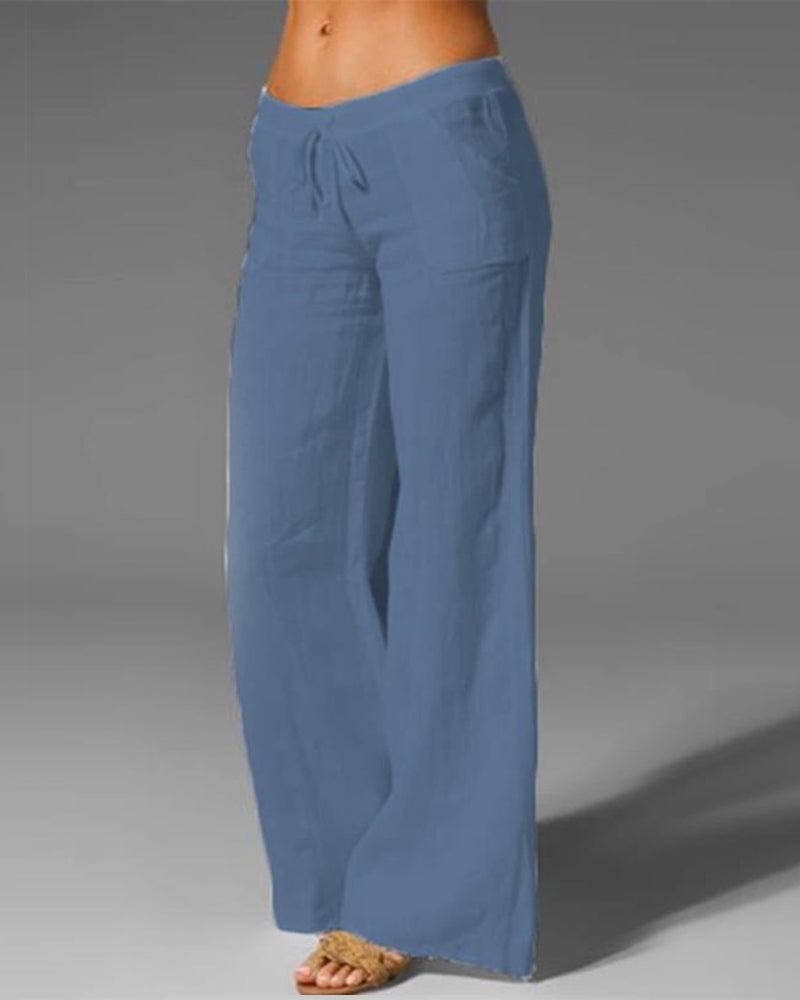 Elisse | Moeiteloos Stijlvolle Wijde Broek