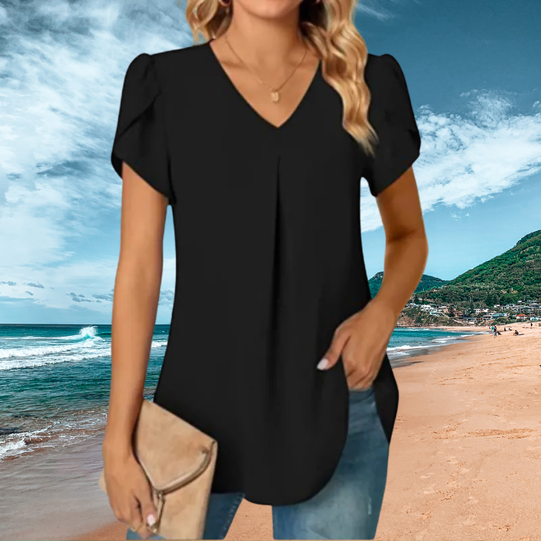 NICOLE | Elegant Dame Top Bluse