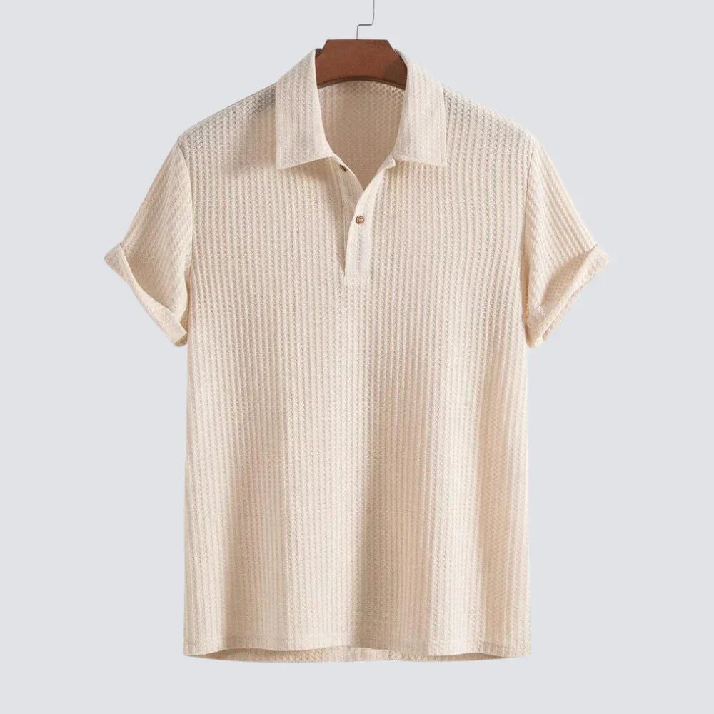 Nathan | Luxe Soft Polo Shirt