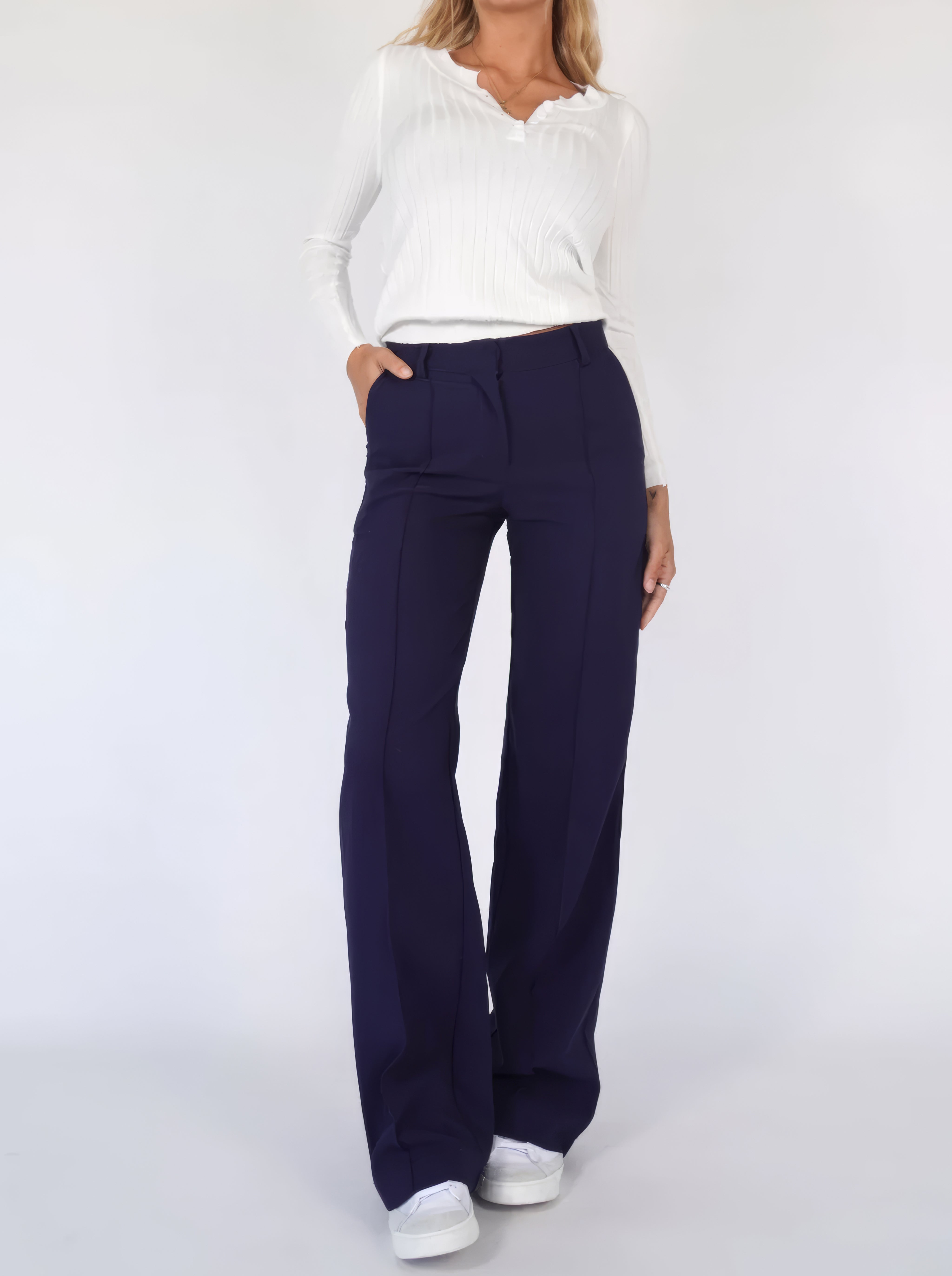 Miracle | Elegant flattering wide trousers