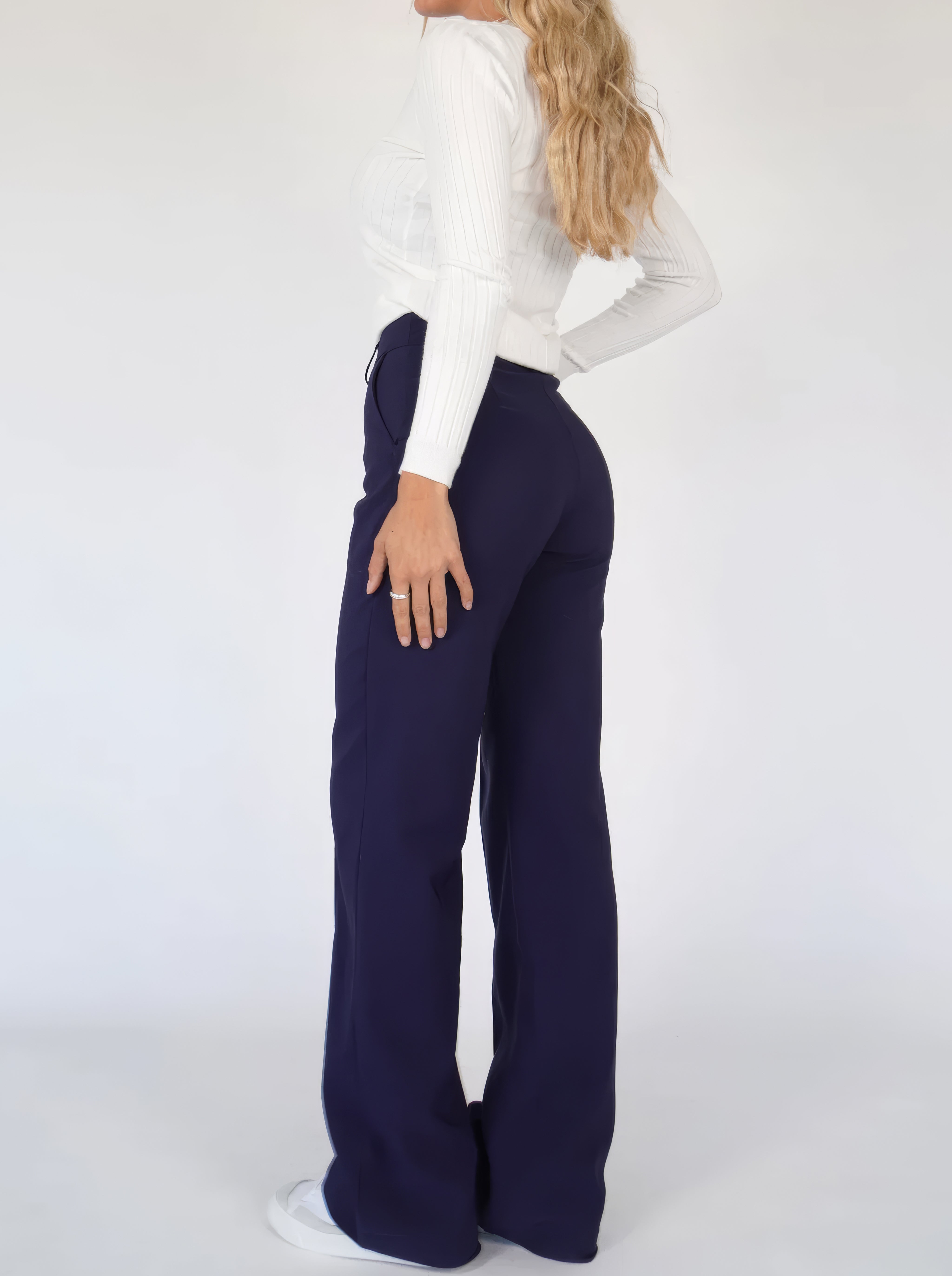 Miracle | Elegante flatterende wijde broek