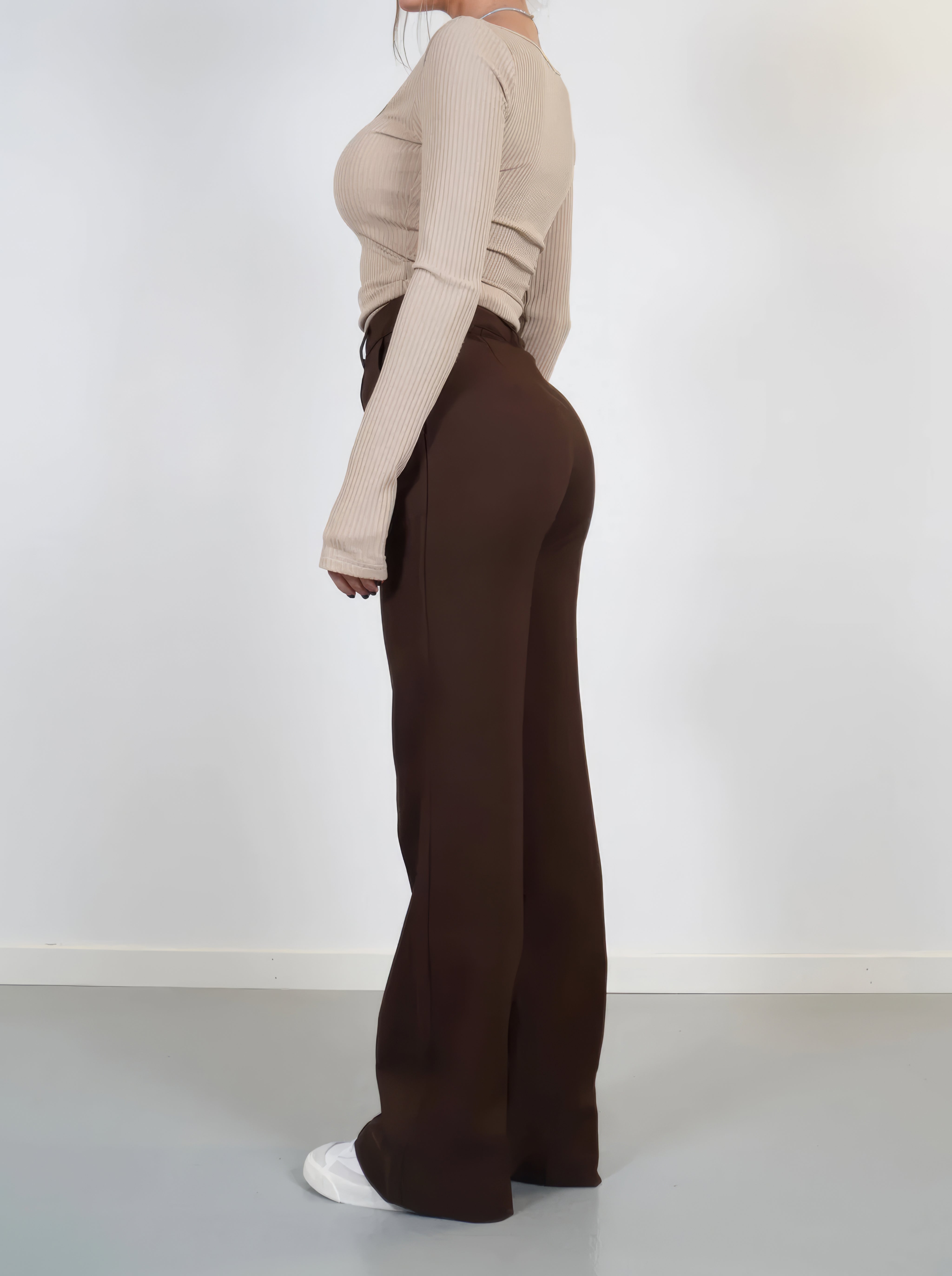 Miracle | Elegant flattering wide trousers