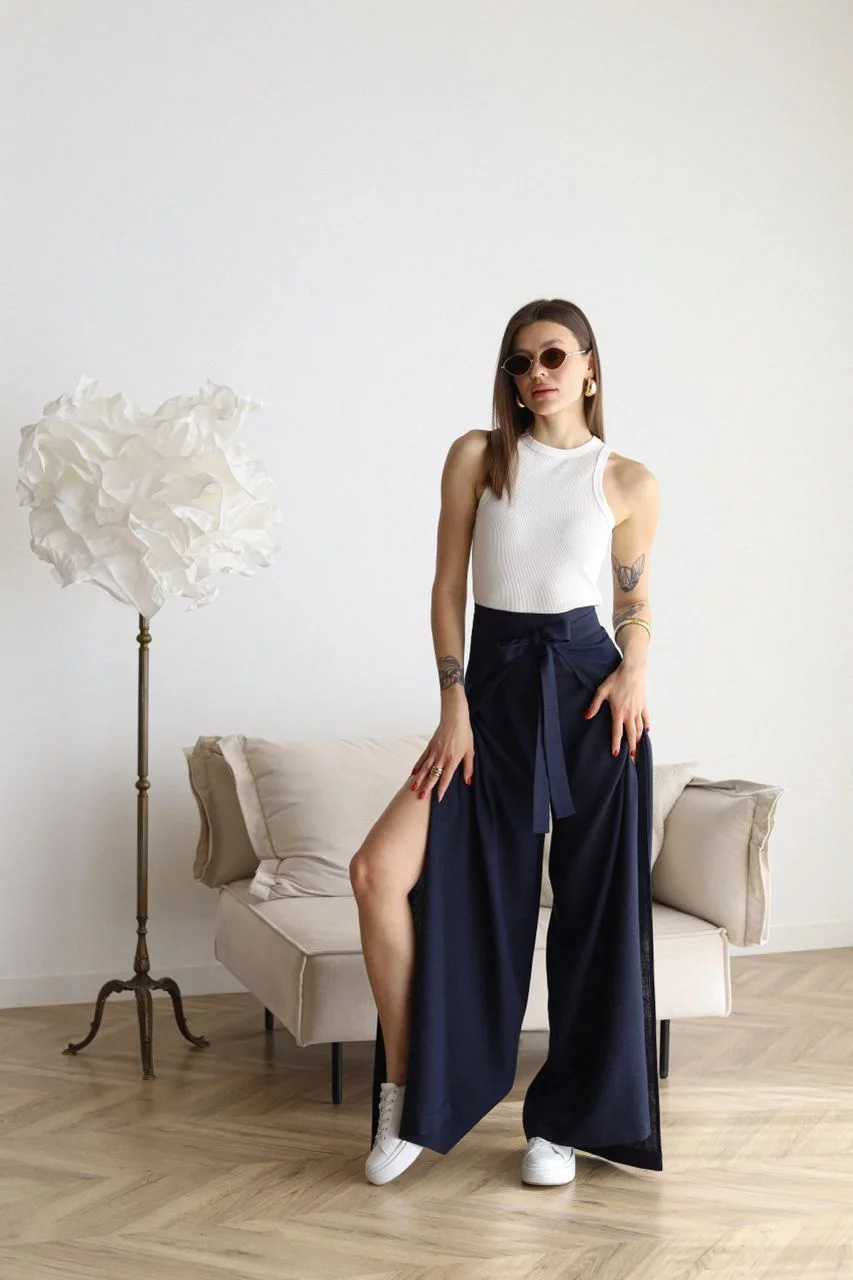 Breeza - Flowing Linen Trousers