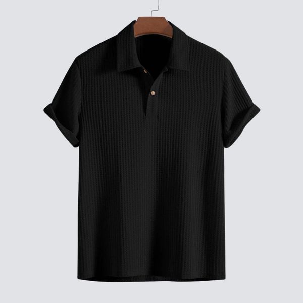 Nathan | Luxe Soft Polo Shirt