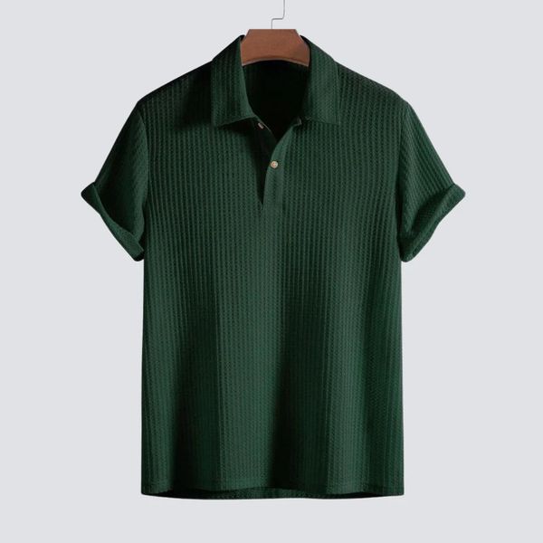 Nathan | Luxe Soft Polo Shirt