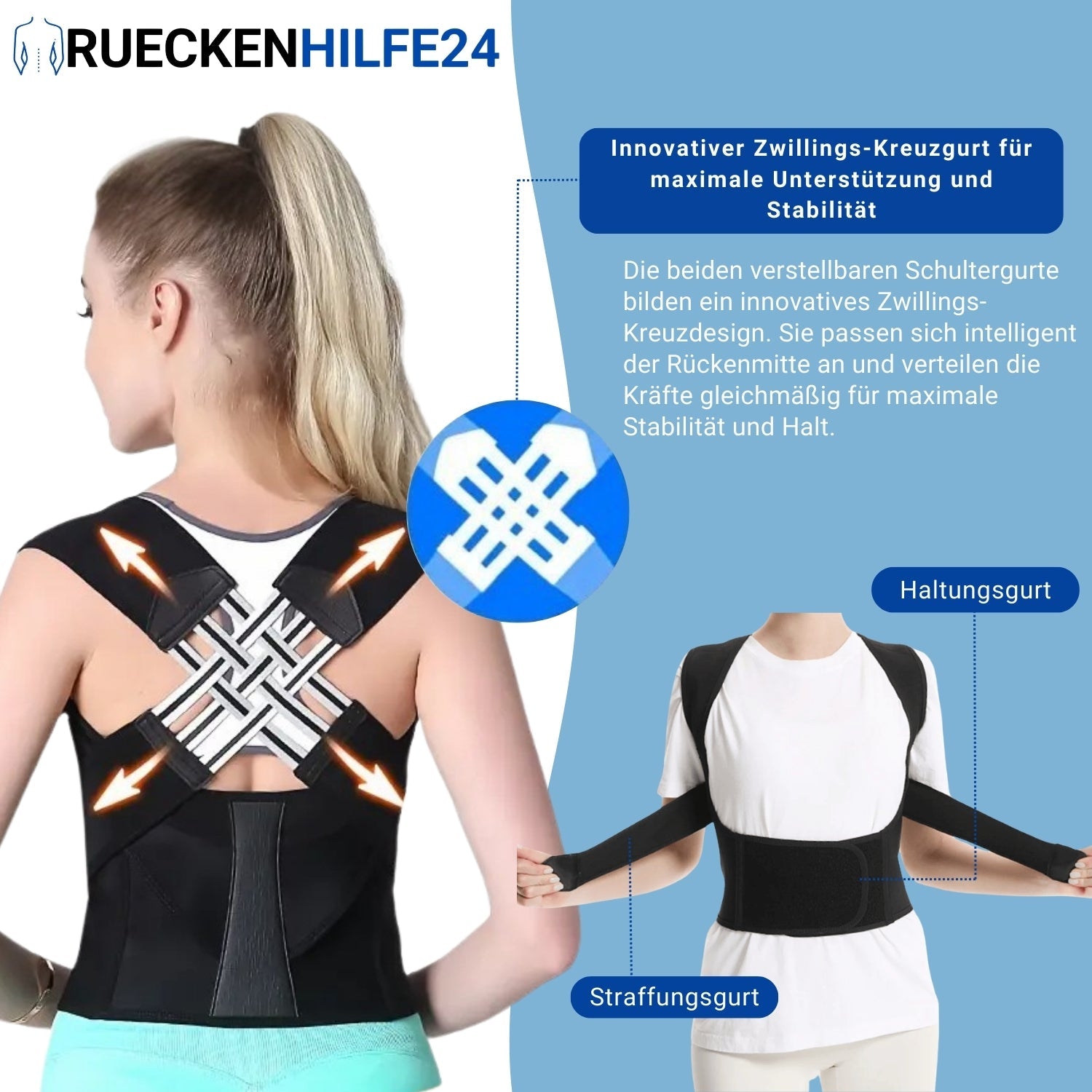 SpineShield Pro | Back & Posture Brace