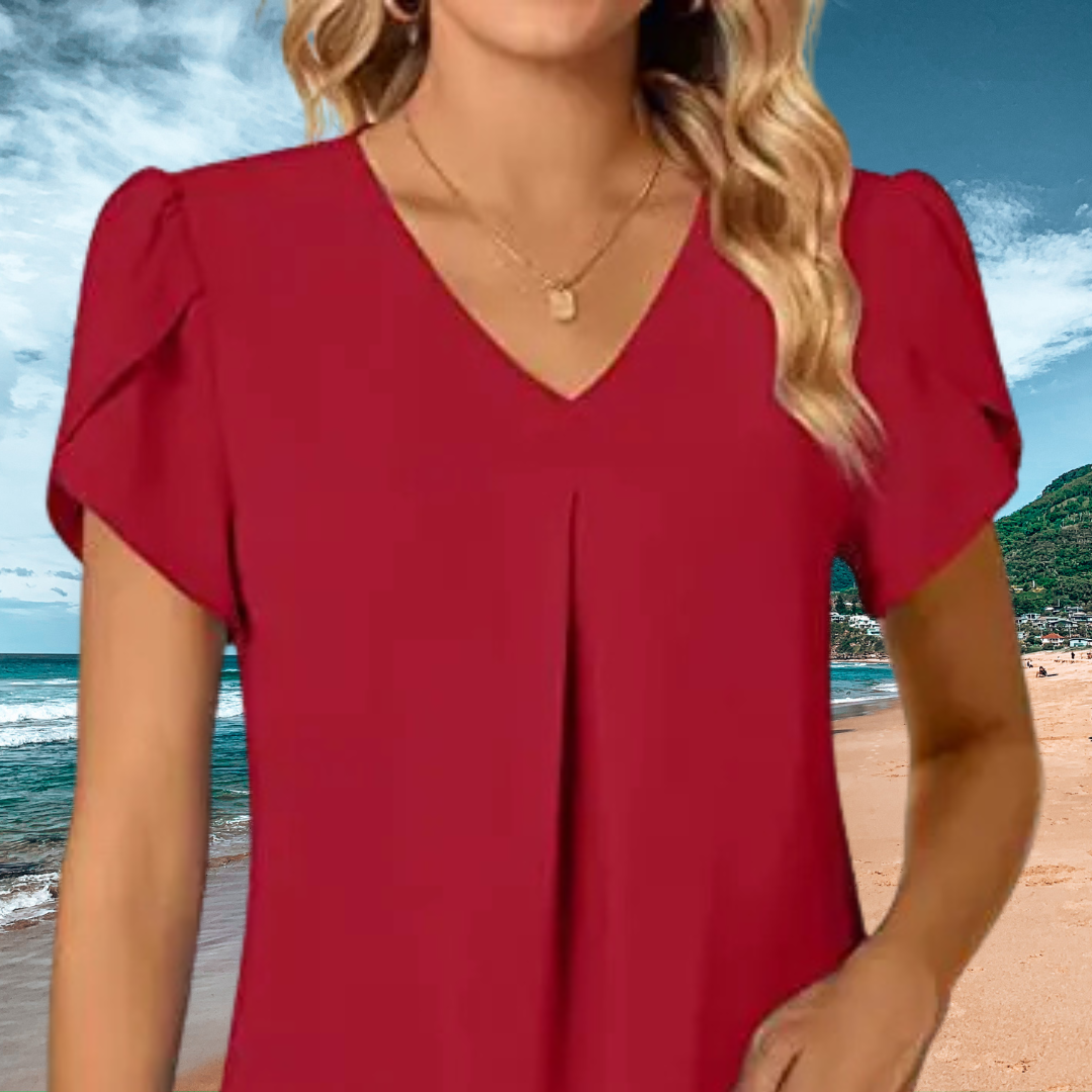 NICOLE | Elegant Dame Top Bluse