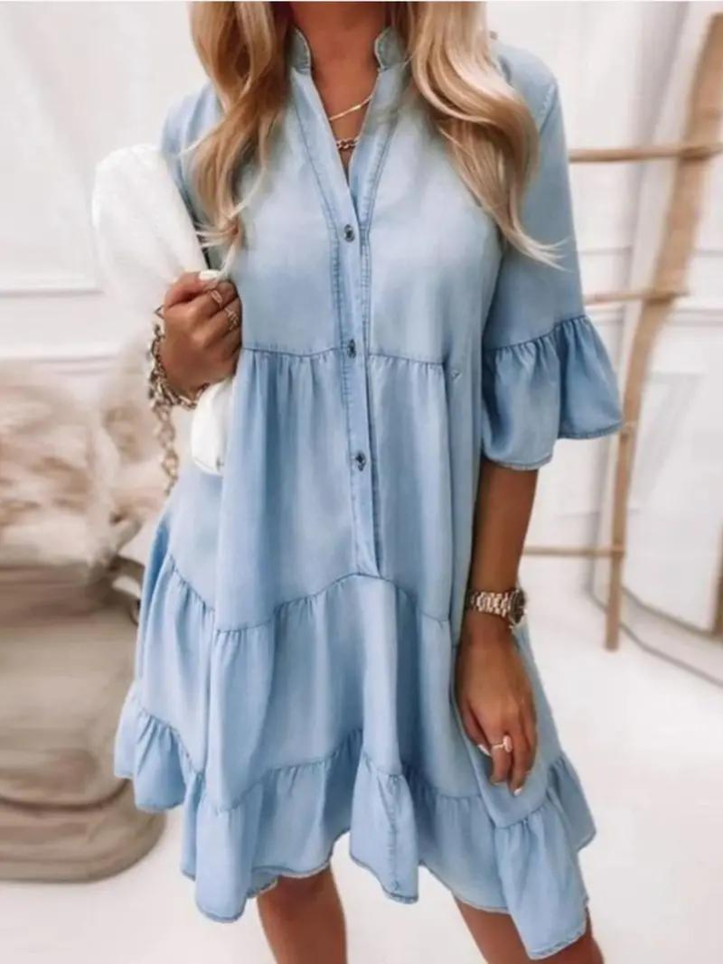 Laméq | Denim Dress 