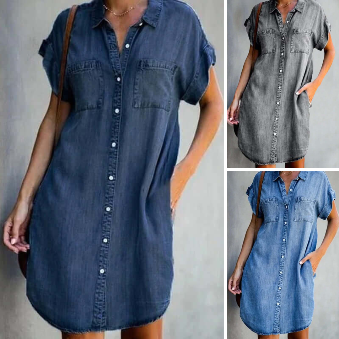 Paulina | Denim Dress