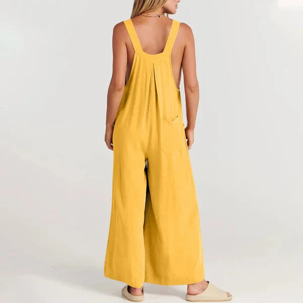 Eleganza | Linen Bloom Jumpsuit