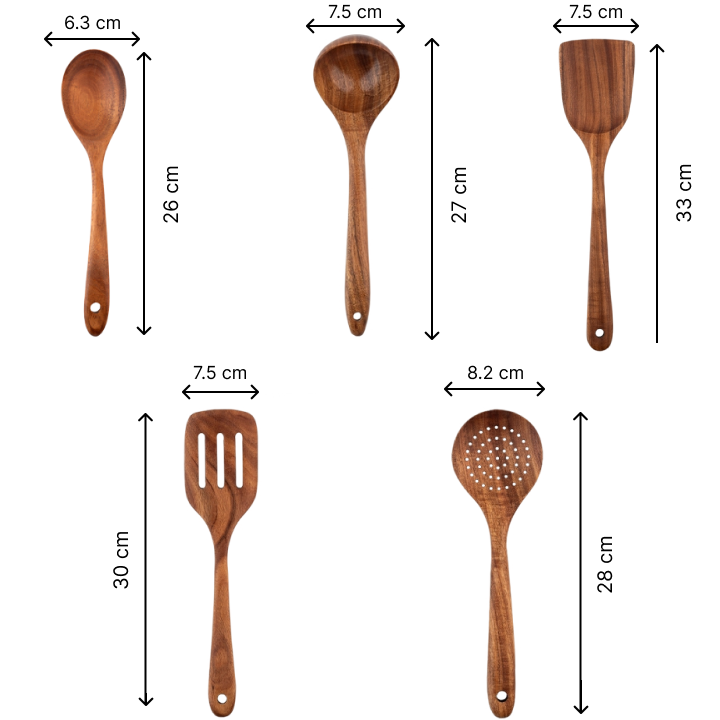 WalnutChef | Premium Kitchen Utensil Set