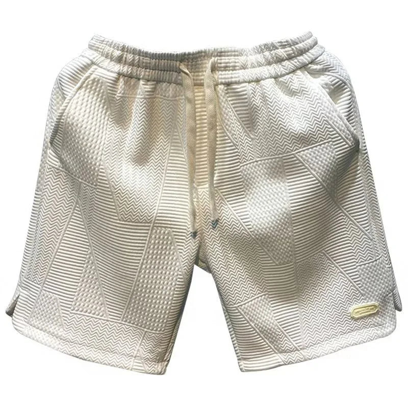 Carl - Herringbone Breeze Shorts til mænd 