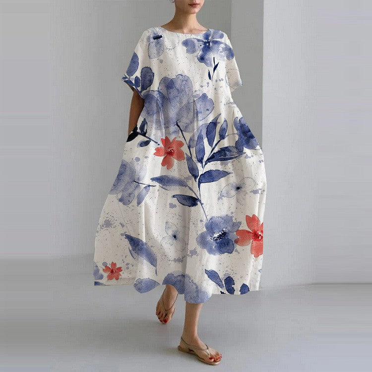 Akane | Cherry Blossom Maxi Dress