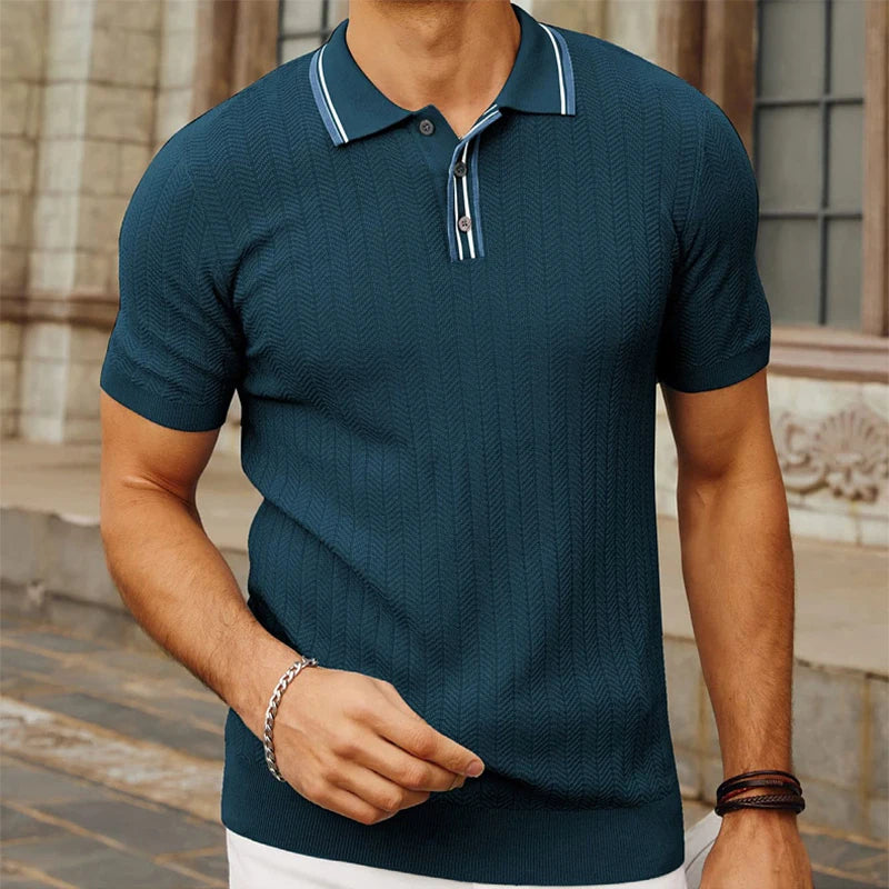 Oliver | Ice Silk Polo Shirt