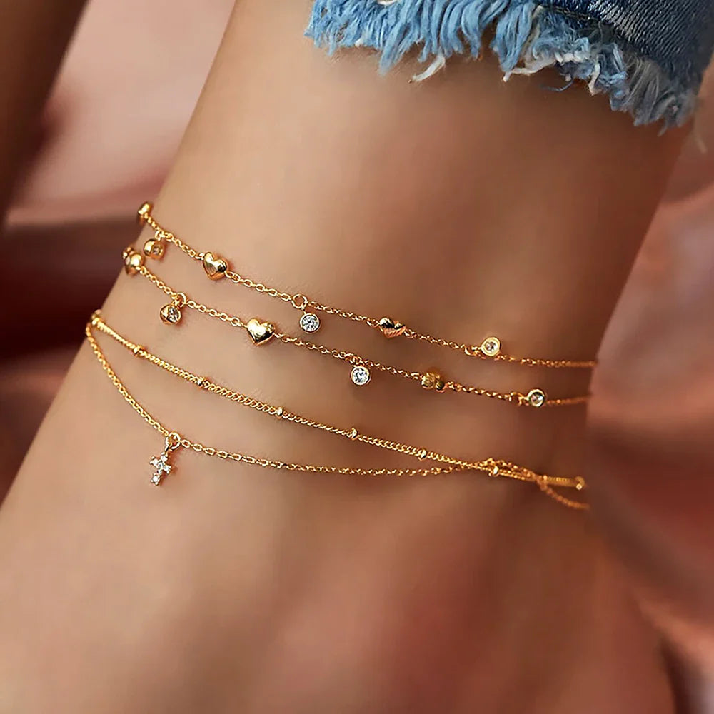 Venusia | Star Moon Anklet