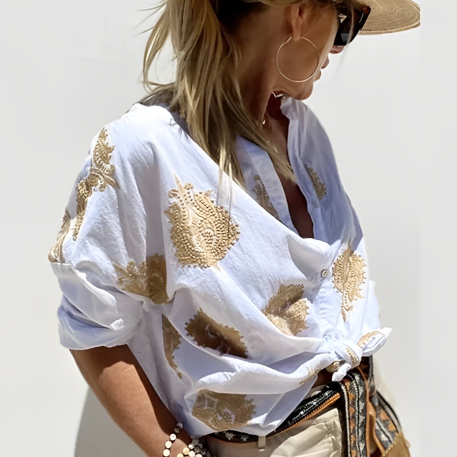 Hazel | Trendy and Chic Blouse