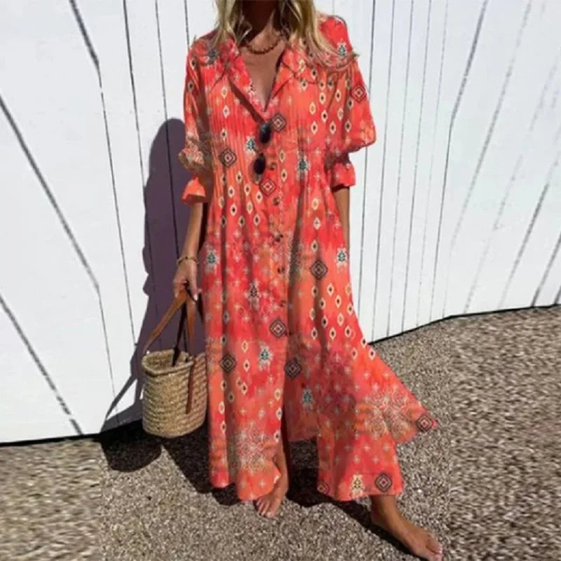 Marina | Boho Dress with Flattering Fit