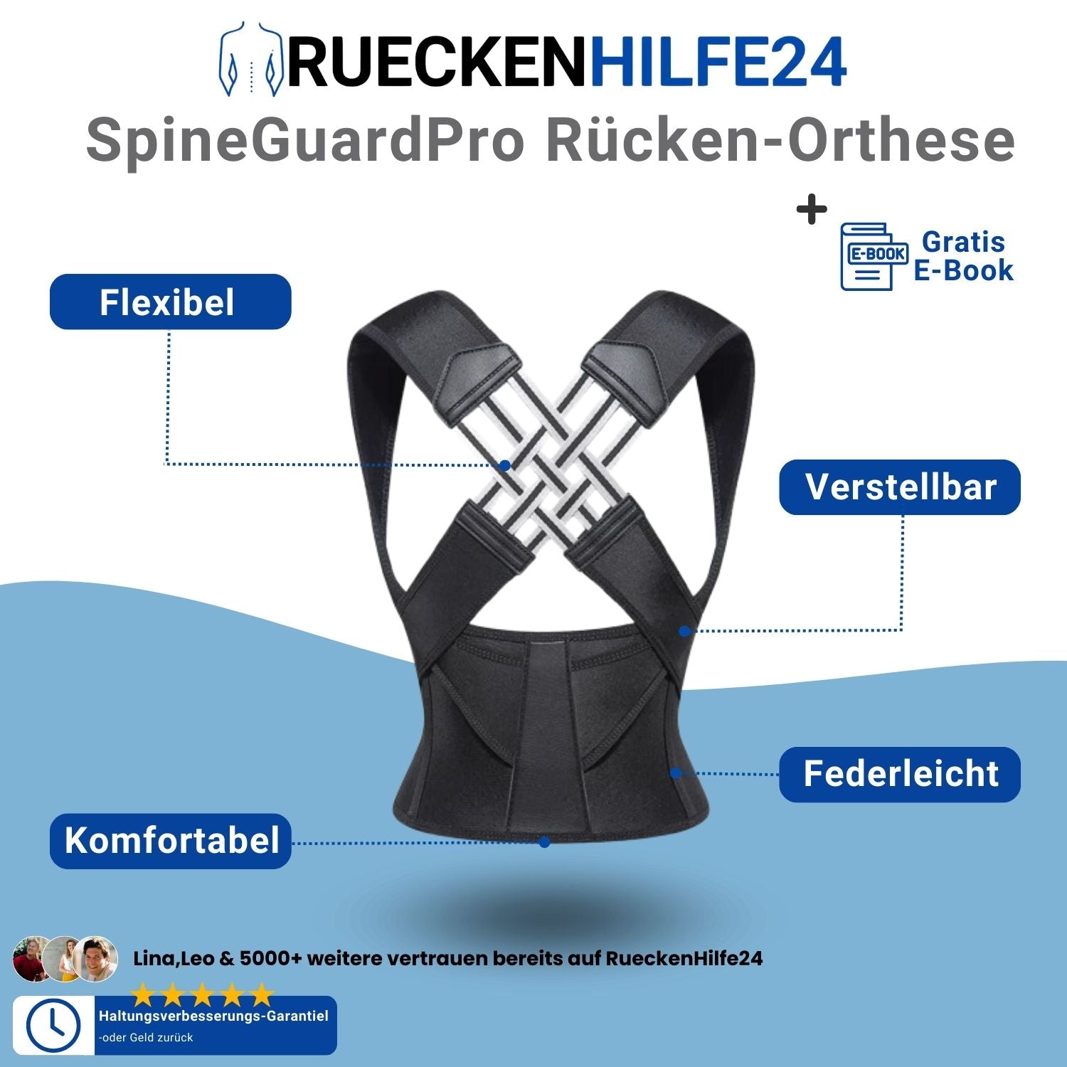 SpineShield Pro | Back & Posture Brace