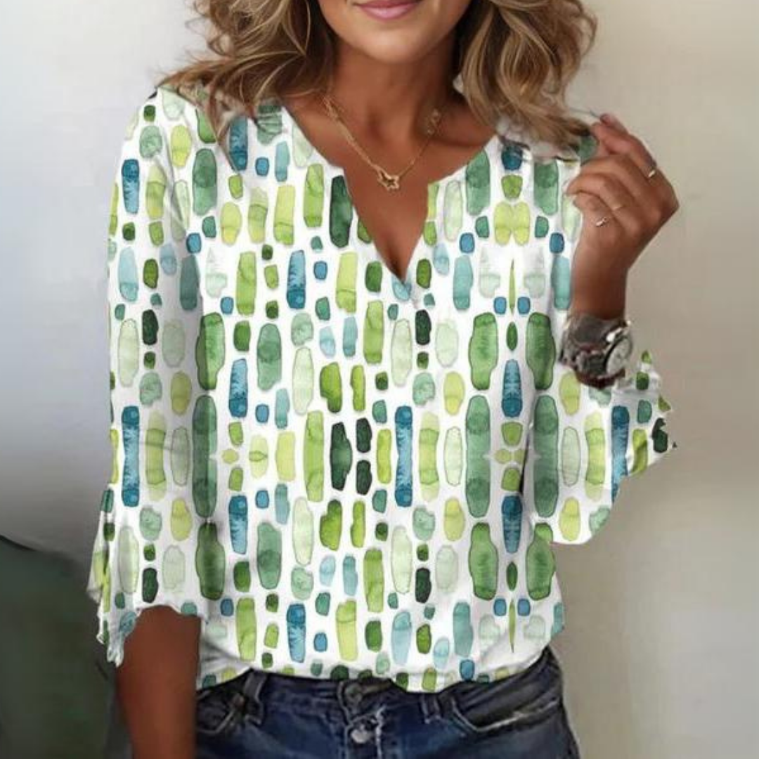 Sierra | Geometric Chic Top