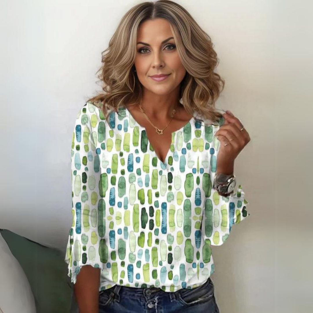 Sierra | Geometric Chic Top