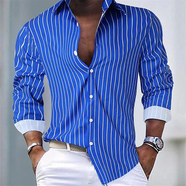 Jaxon | Classic Striped Shirt (1+1 FREE)